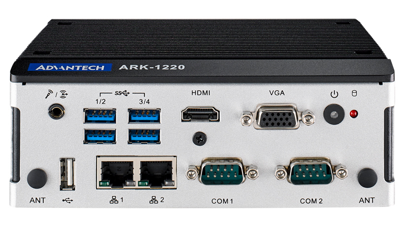 (Barebone/単品購入不可) ARK-1220F-S6A1 Intel Atom E3940 QC 1.6Hz w/2*GbE isol.+ 5*USB